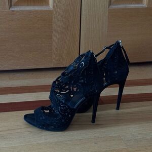 Zara Elegant Black Women's Heels
